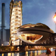 Illustration for article titled Anti-Smog Spaceship to Hover Over Famed Paris Canal